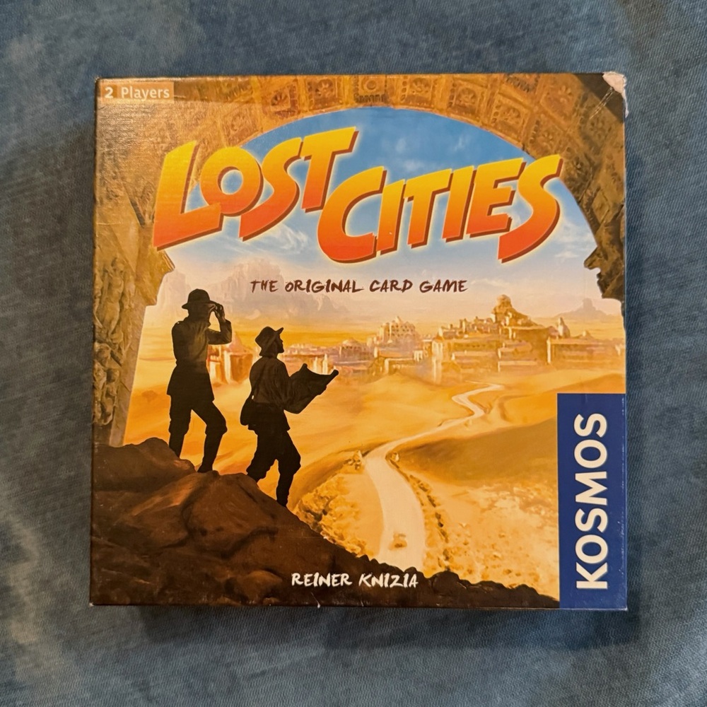 Lost Cities Card Game by Kosmos